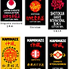 negro-cinturón-kamikaze-satén-o-algodón-etiqueta-estilo-karate