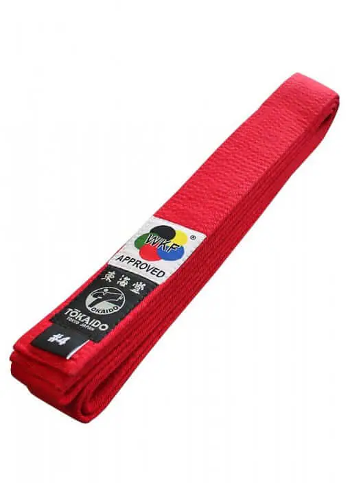 belt-red-karate-wkf-tokaido-gtr-label