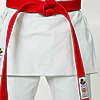 cinturones de competición-seishin-international-wkf-algodón-rojo