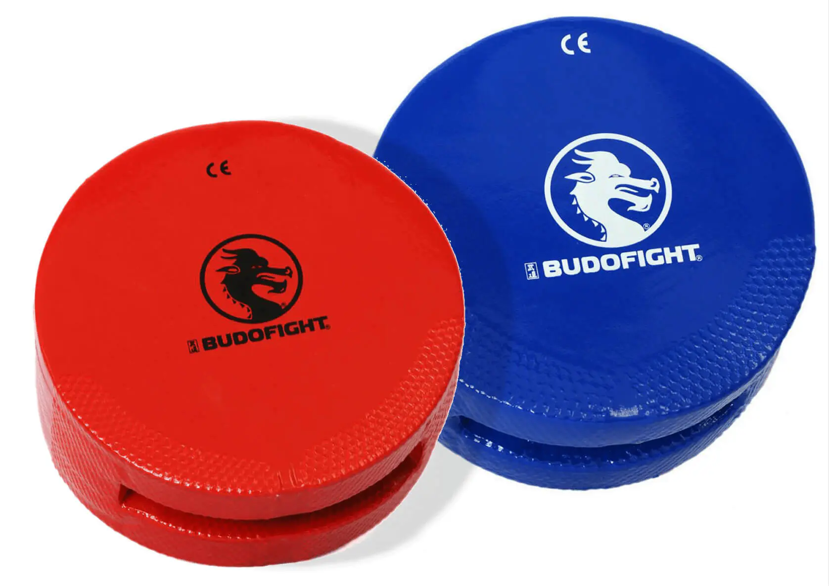 Blanco Budo-Fight Karate - azul o rojo - FFK