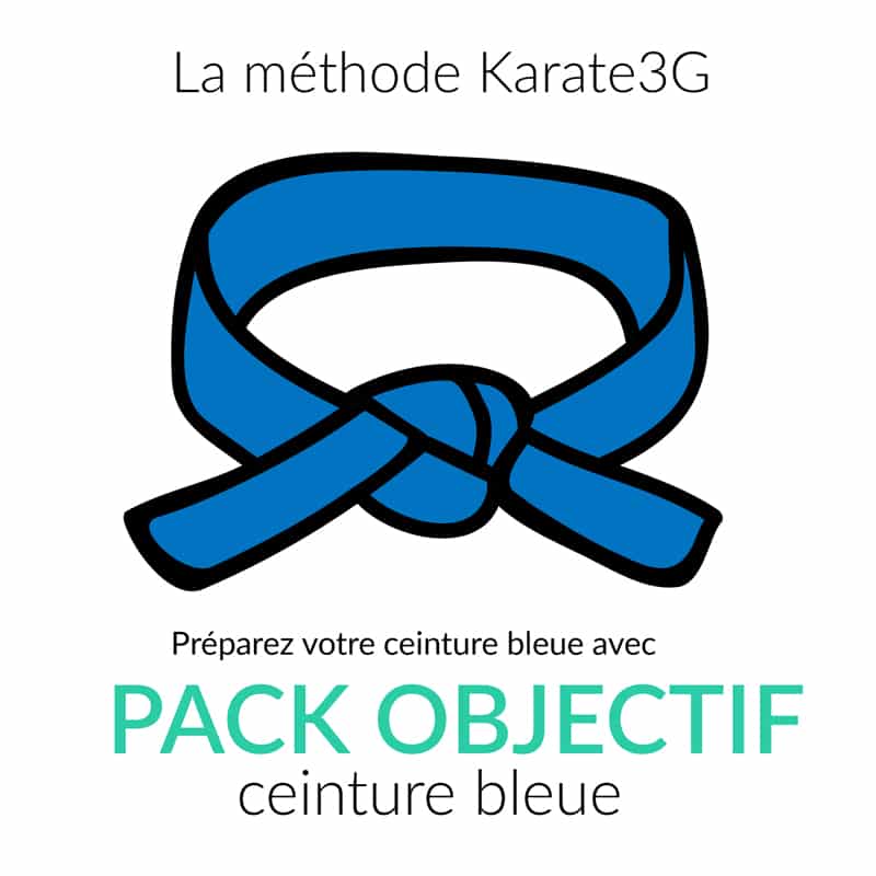 Cursos de karate online cinturón azul PACK OBJETIVOS Karate3G™ 3 Clases de kárate en línea Cinturón Azul PACK OBJETIVO Karate3G vídeo