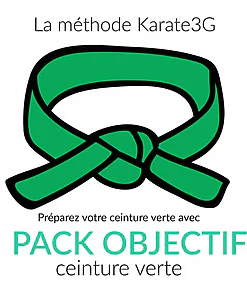Clases de kárate en línea Cinturón Verde PACK OBJETIVO Karate3G vídeo