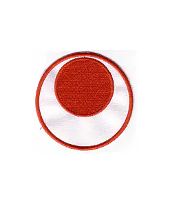 Insignia bordada estilo kárate