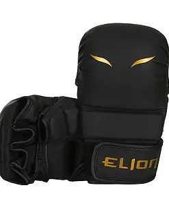 Guante MMA Elion Sparring - Mat - Negro