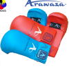 Guantes de kárate ARAWAZA azules o rojos - WKF