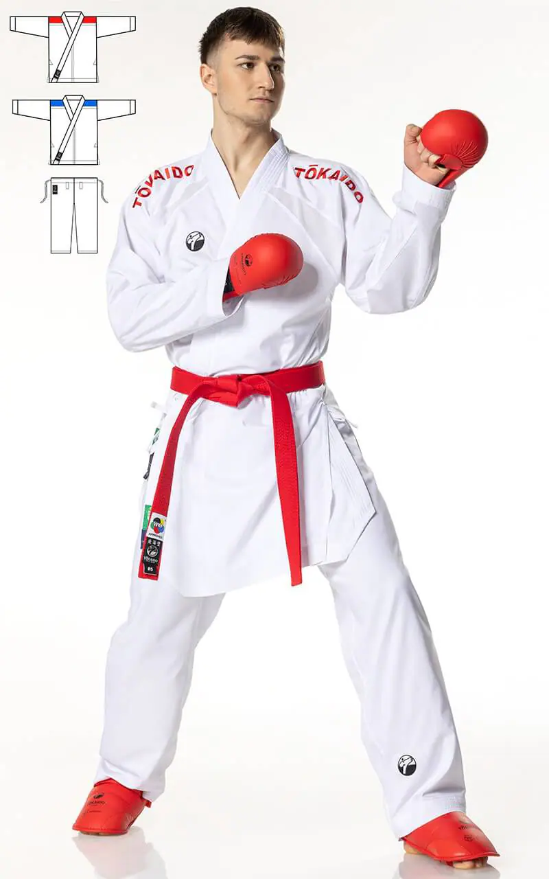 Conjunto Karategi Tokaido Kumite Master Reciclado (WKF) 4 Conjunto de Karate-Gi Tokaido Kumite Master Reciclado