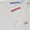 karategi Kamikaze Premier Kata hombros bordados en rojo y azul