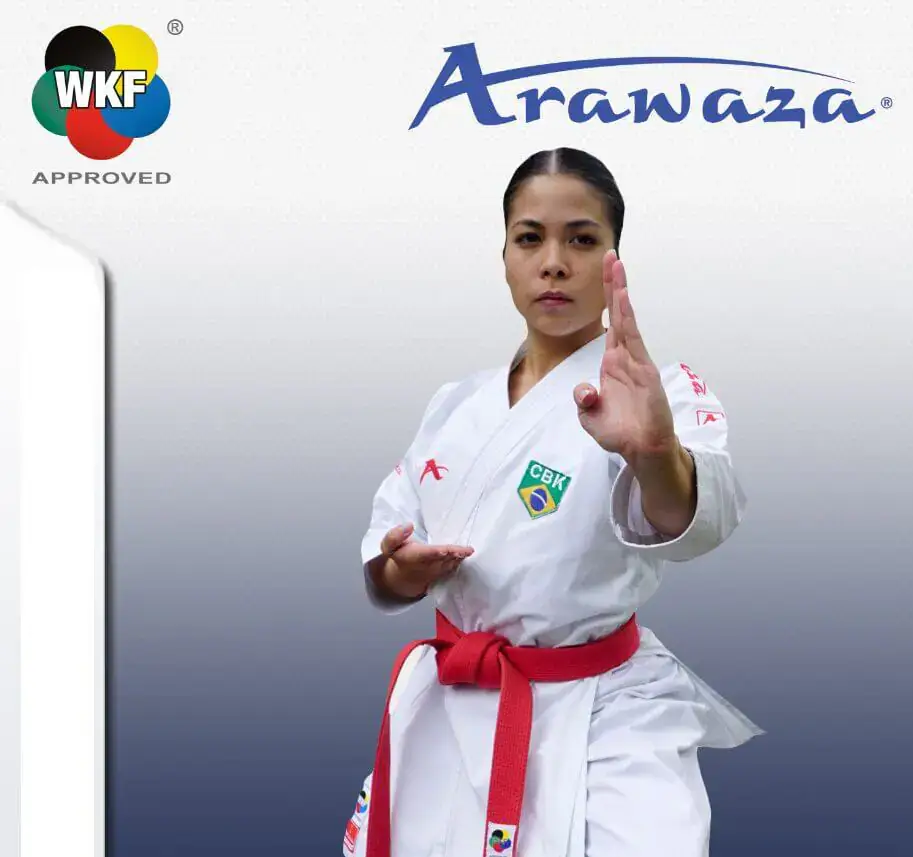 Karategi set completo Premier League Arawaza Black Diamond - Corte femenino 3 karate-gui Conjunto Arawaza Black Diamond Premier League Combo Set