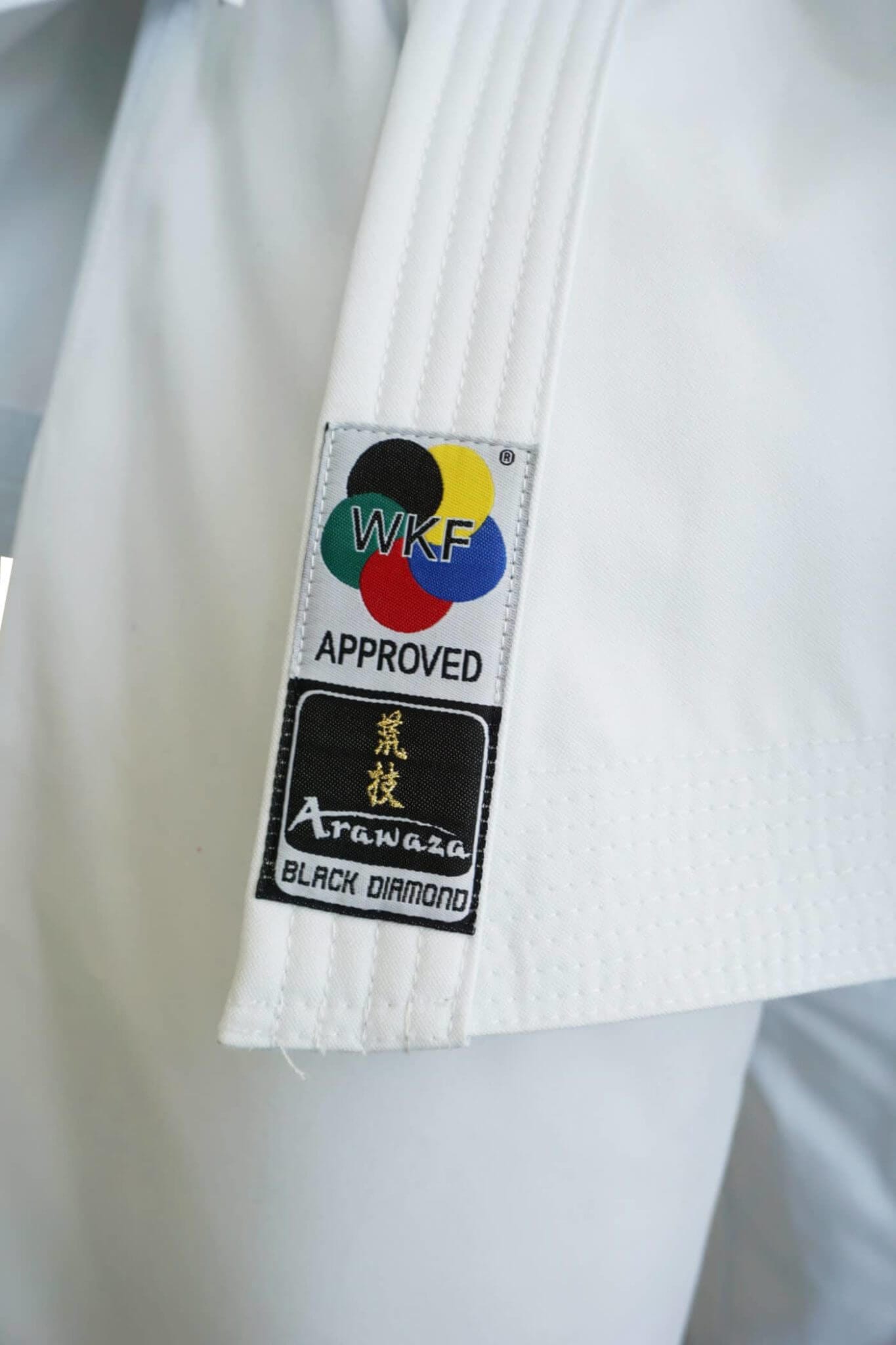 Pantalón de karategi Arawaza Black Diamond - WKF 10 karate-gui