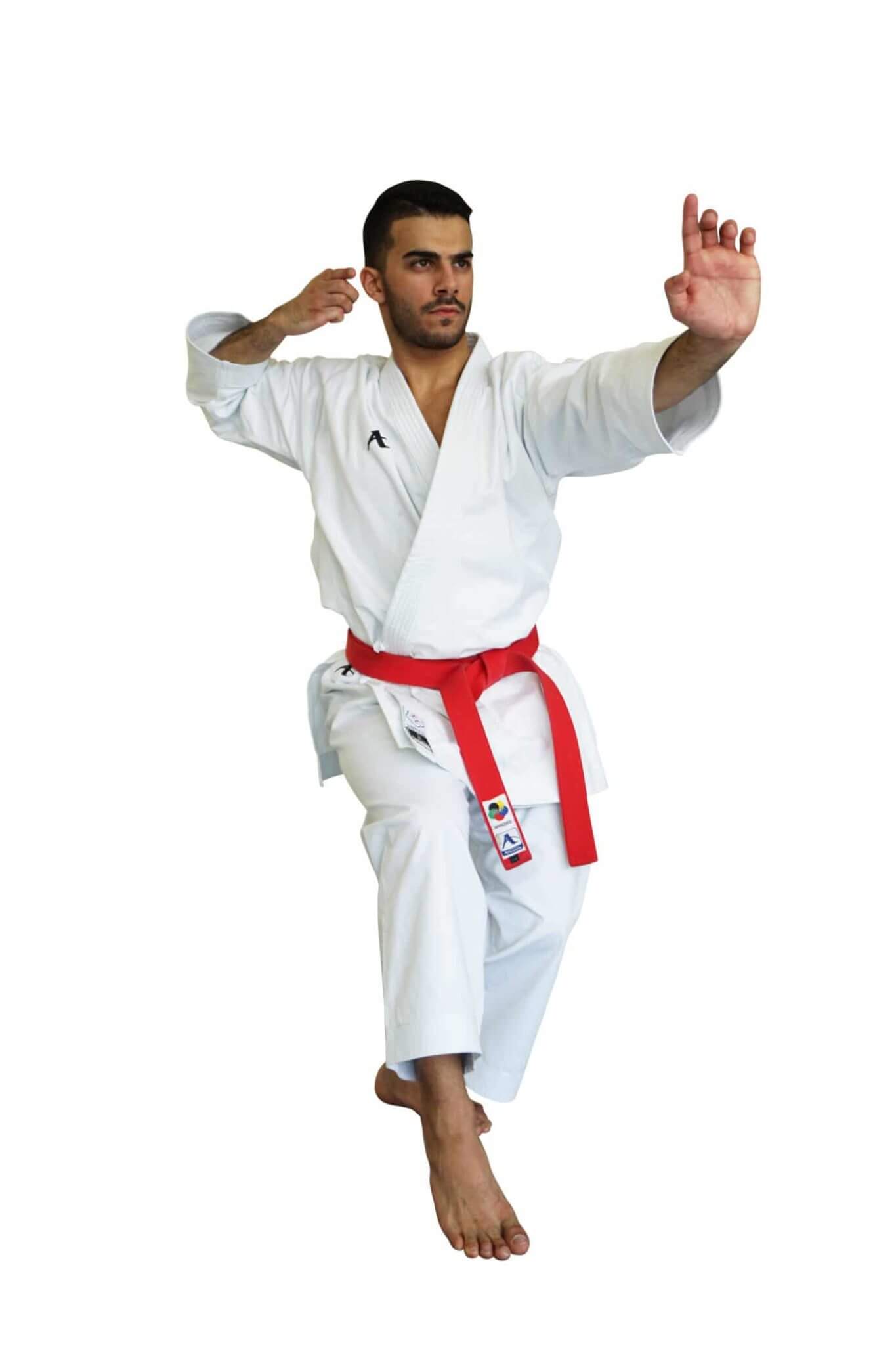 Pantalón de karategi Arawaza Black Diamond - WKF 6 Karate-Gi