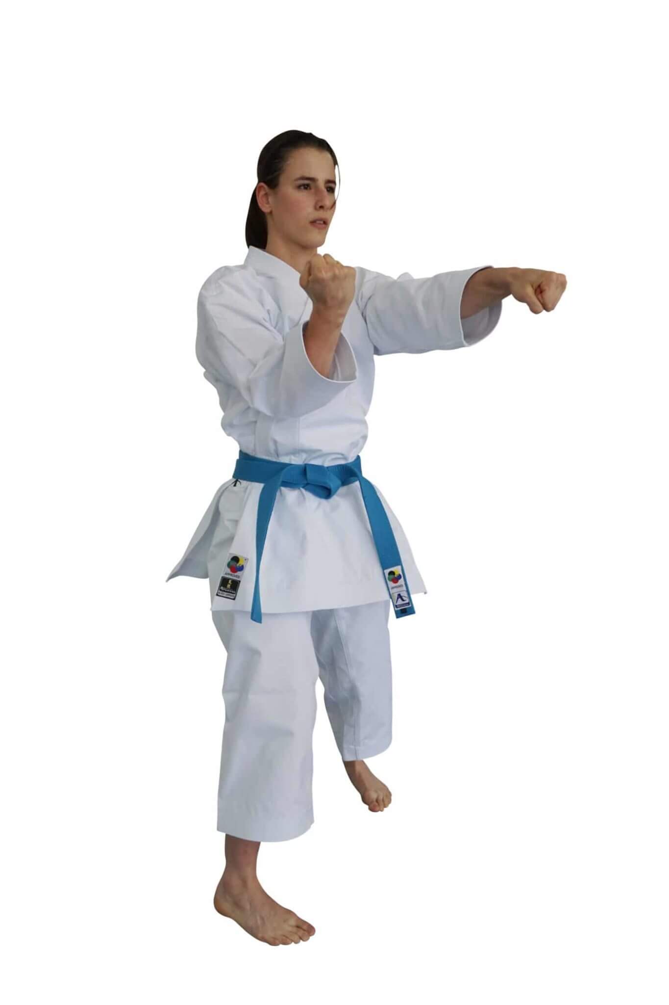 Pantalón de karategi Arawaza Black Diamond - WKF 12 Karate-Gi