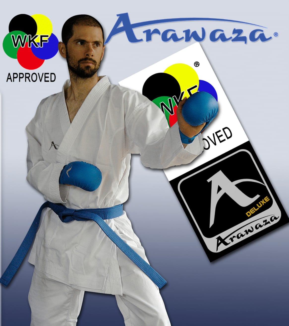 Karate-gui Arawaza Kumite Deluxe - WKF 3 Karate-Gi Arawaza Kumite