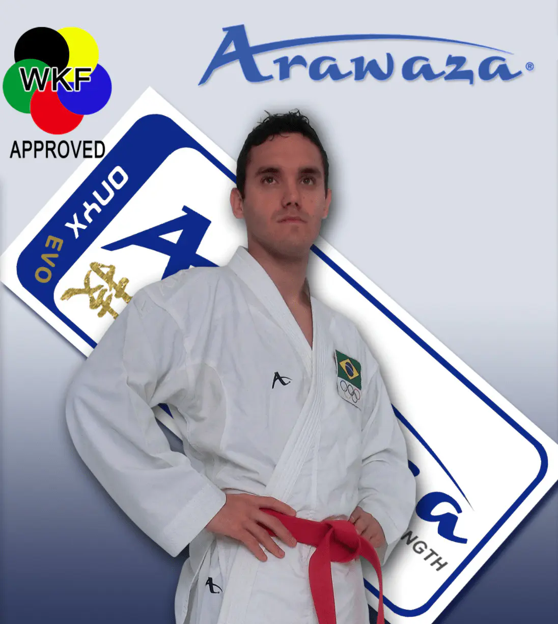 karate-gui Arawaza Onyx Evolution - WKF 3 karate-gui
