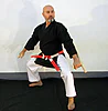 Kimono Kamikaze KOBUDO Chaqueta Negra only-kokutsu-dachi-tonfa