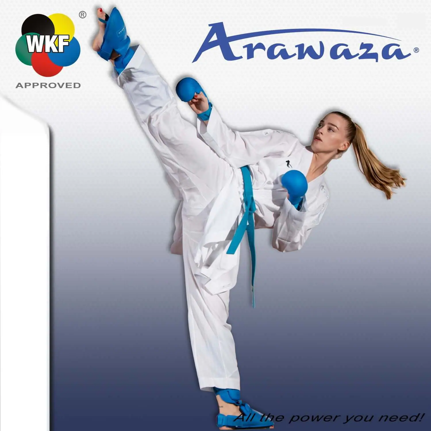 Kimono Karate Onyx Oxígeno ARAWAZA - WKF