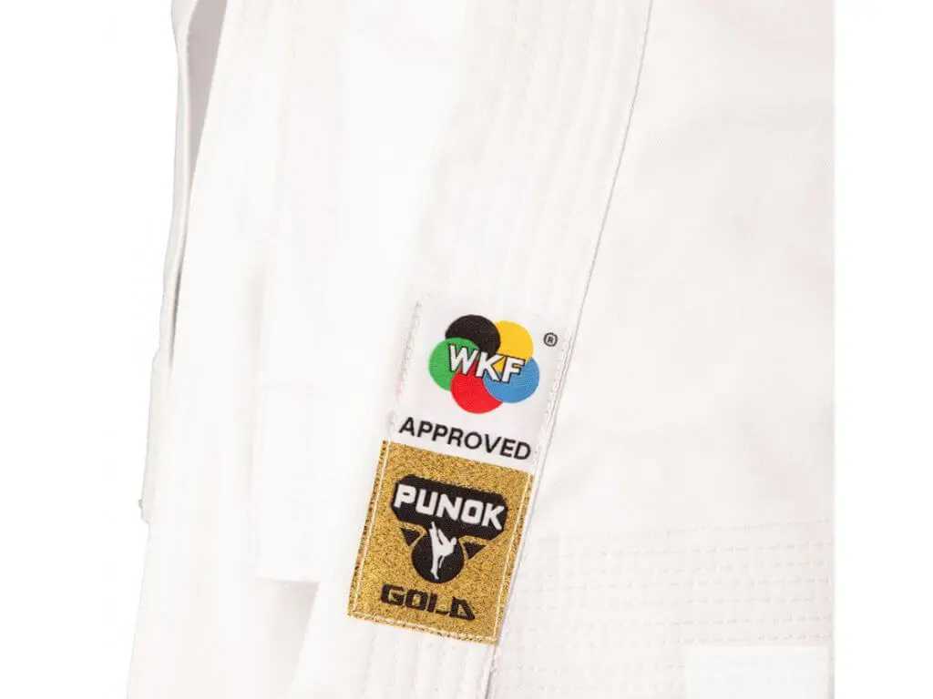 Karategi Punok Kata GOLD de Competición WKF - Conjunto de 3 Piezas 11 Karategi Punok Kata GOLD de Competición WKF - Conjunto de 3 Piezas - Imagen 9