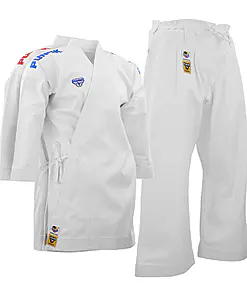 Kimono Karate PUNOK WKF Competición Kata Oro 3 piezas