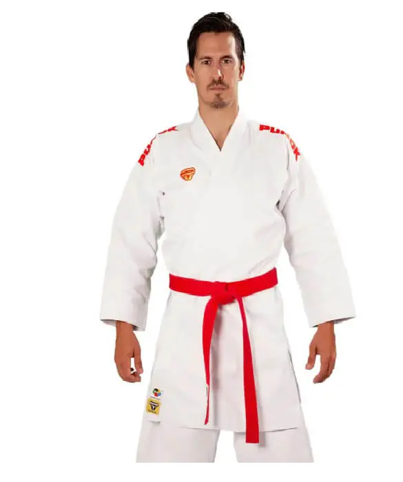 Karategi Punok Kata GOLD de Competición WKF - Conjunto de 3 Piezas 6 karate-gui