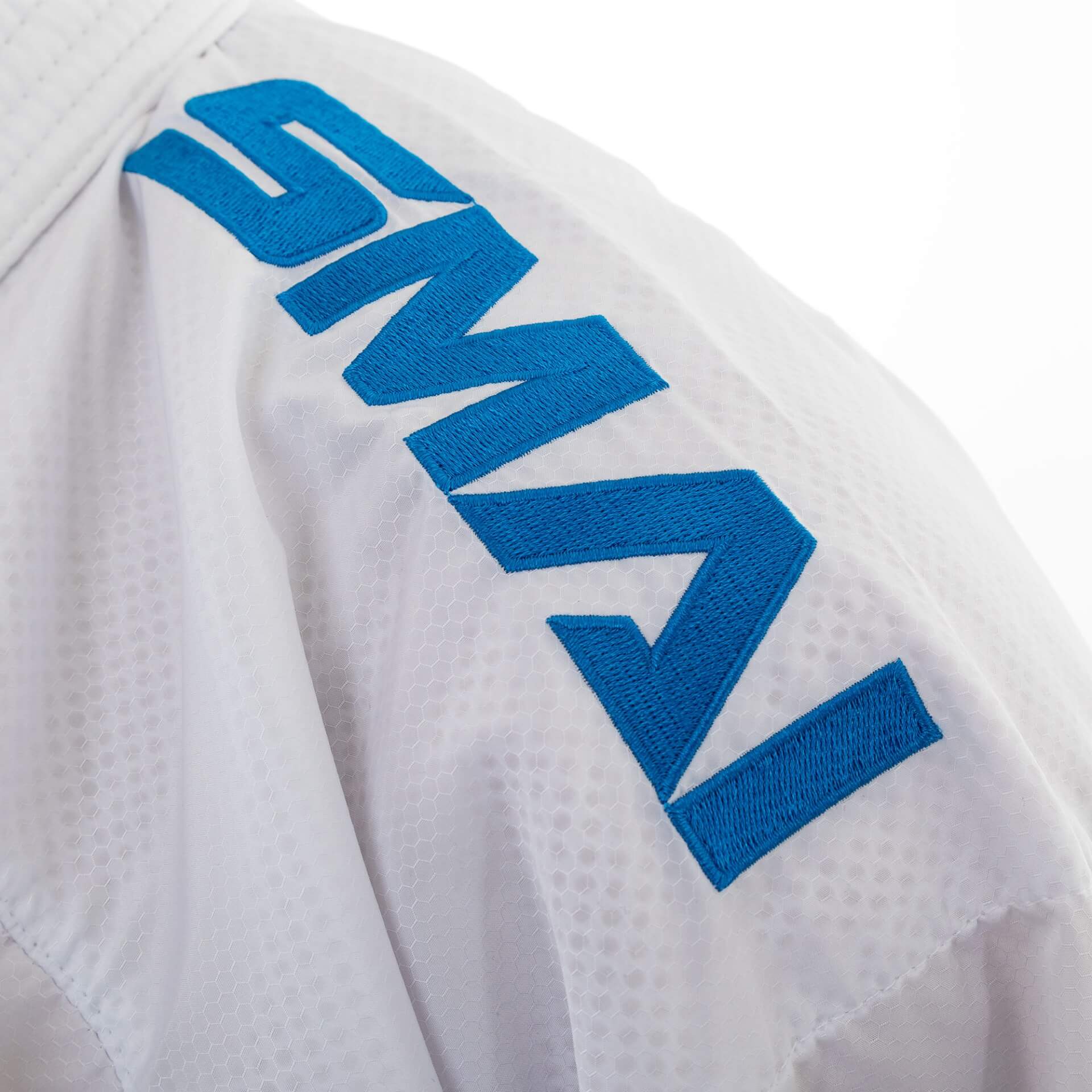 Paquete Kimono Inazuma Kumite SMAI - WKF 13 kimono-kumite-inazuma-pack-smai-wkf-broderie-azul