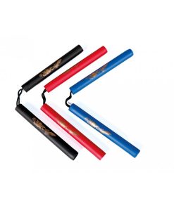 nunchakus en espuma con cuerda