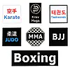 Parches de velcro para bolsas Tokaido - Deportes