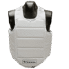 plastron body protector arawaza blanc sur mannequin