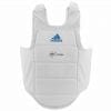 Protector corporal de kárate Adidas WKF - Blanco - para competición. Modelo ADIP03