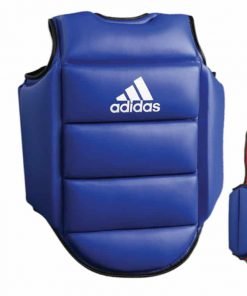 Peto de kárate Adidas reversible rojo y azul