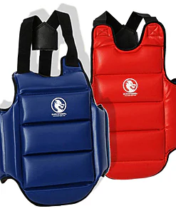 Peto de kárate reversible BUDO-FIGHT, azul o rojo