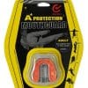 protector bucal-karate-gel-budo-lucha-caja-negro-naranja
