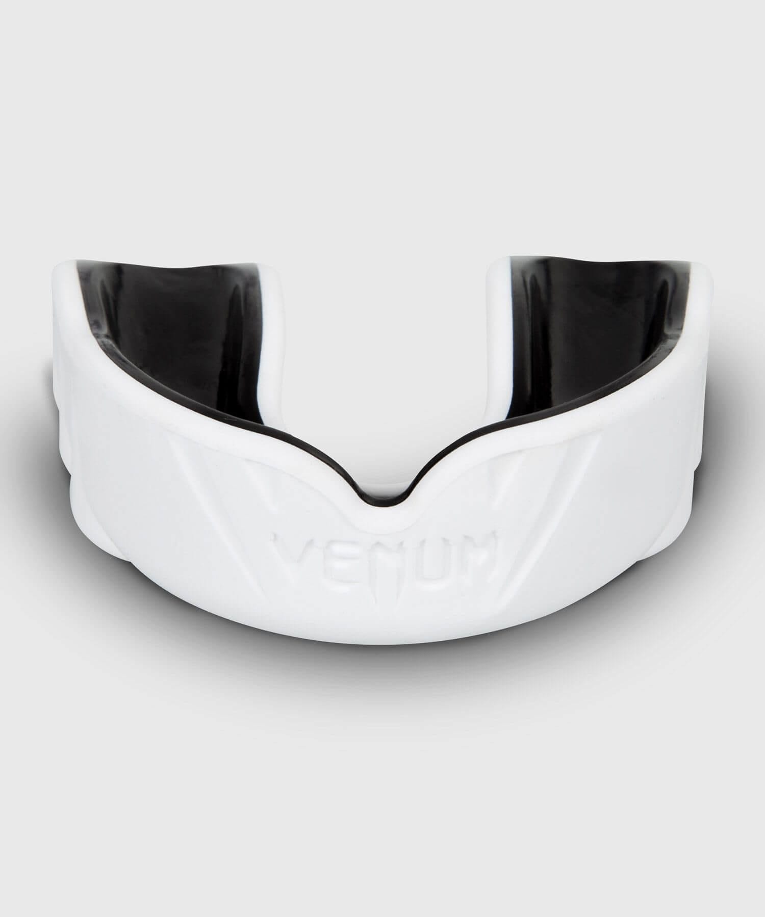 Protector bucal de kárate Venum Challenger 28 karate-guard-venum-challenger-blanco-negro