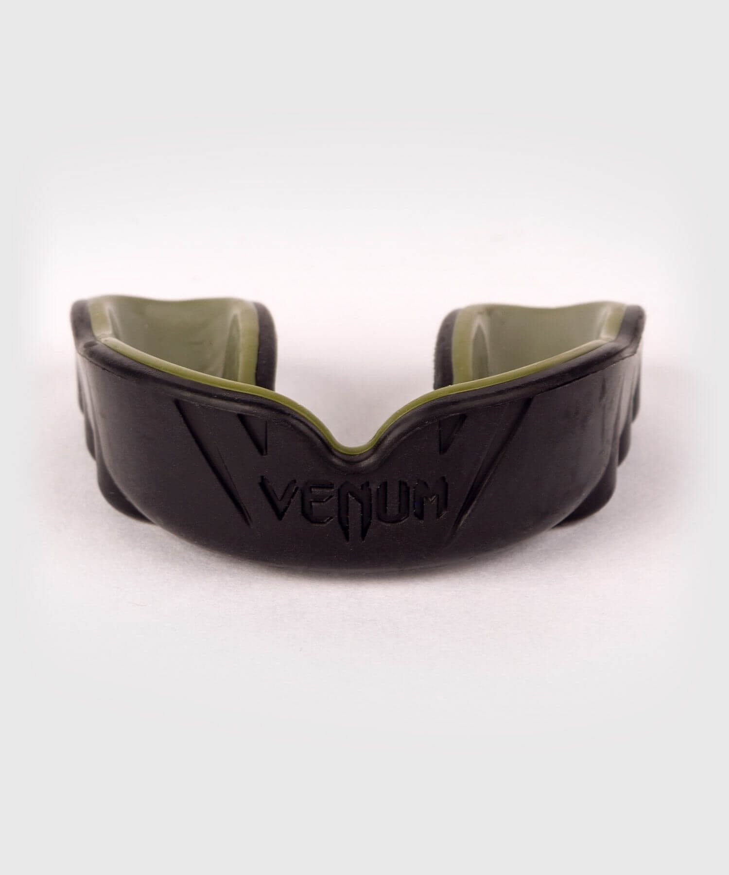 Protector bucal de kárate Venum Challenger 26 karate-guard-venum-challenger-negro-caqui