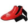 protege pied full contact rouge budo fight