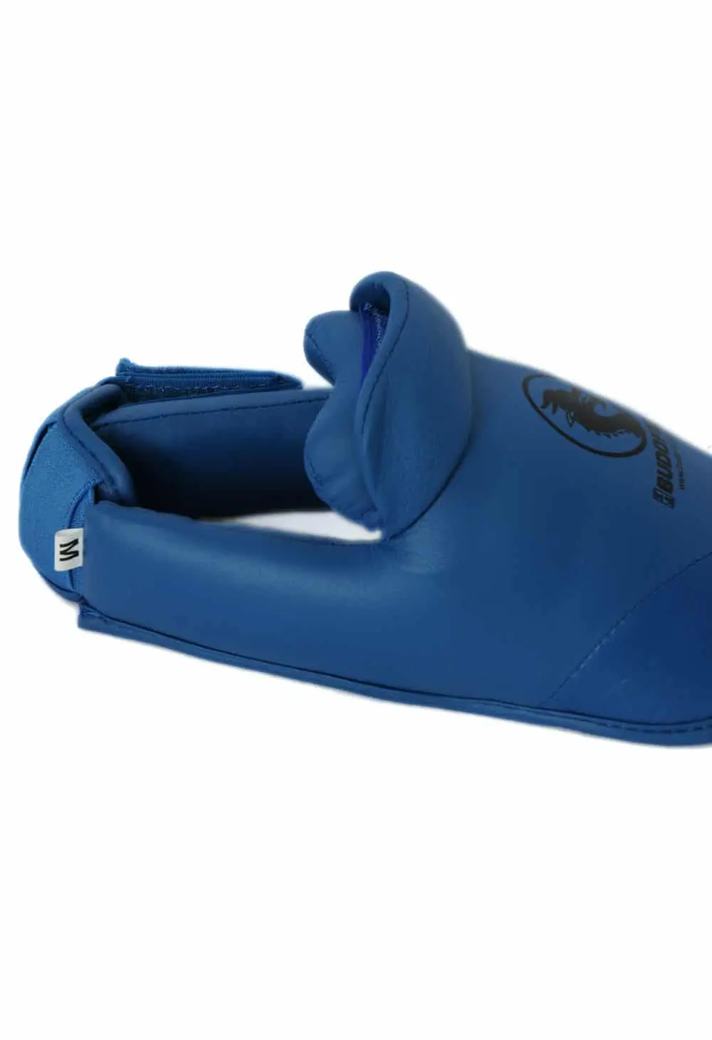 pie-protector-karate-desmontable-pu-budo-lucha-azul