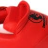 protector-pie-de-karate-desmontable-pu-budo-de-lucha-rojo-protector-de-tibia-velcro