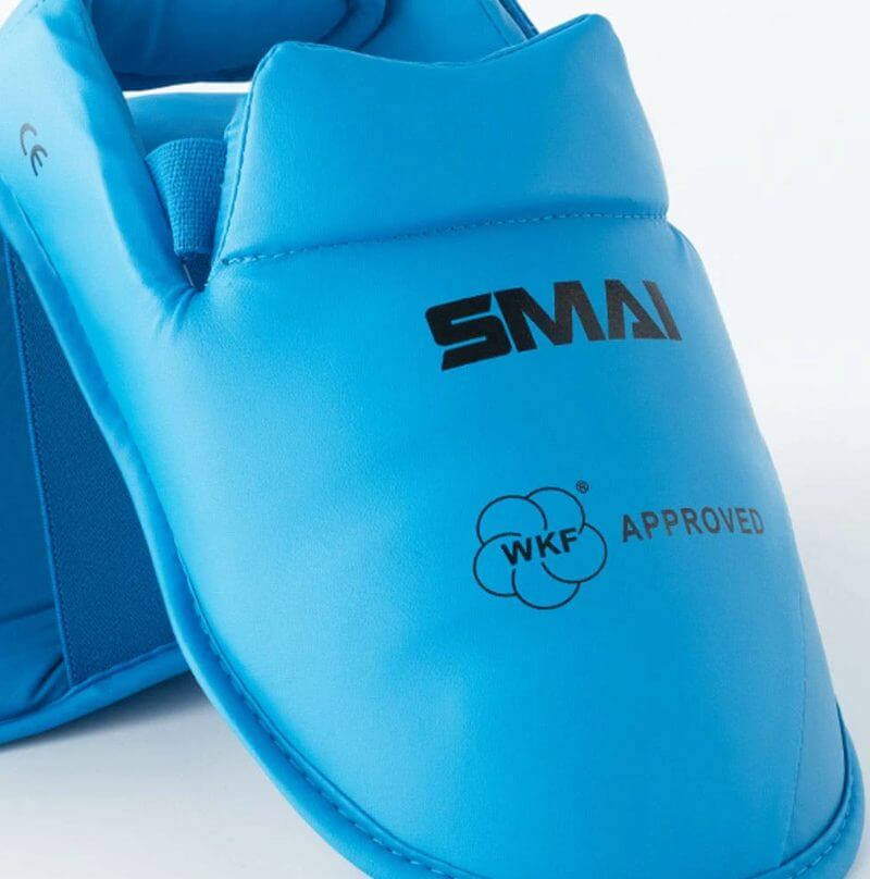 Protectores de pies SMAI Karate - WKF 4 protectores-pies-karate-smai-wkf-azul-