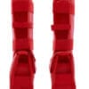 Protector de espinillas y pies de kárate Punok - azul o rojo - WKF 13 red-karate-shin-and-foot-protectors-punok