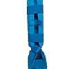 Protector de espinillas y pies de kárate SMAI - WKF 12 shin-and-karate-foot-protectors-smai-wkf-blue-back