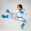 Protector de espinillas y pies de kárate SMAI - WKF 17 protectores de espinillas y karate-smai-wkf-modelo