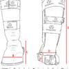 protectores de espinillas y pies-karate-hayashi-wkf-guide