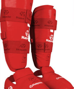 Espinilleras y protectores de pies Karate Hayashi