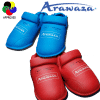 ARAWAZA Karate protectores de pie azul o rojo - WKF