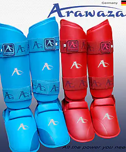 Espinilleras y pies de kárate ARAWAZA