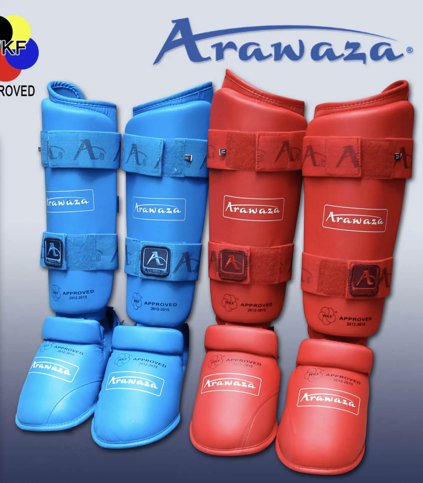 Espinilleras y pies de kárate ARAWAZA