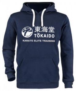 Sudadera con capucha TOKAIDO Athletic azul de mujer